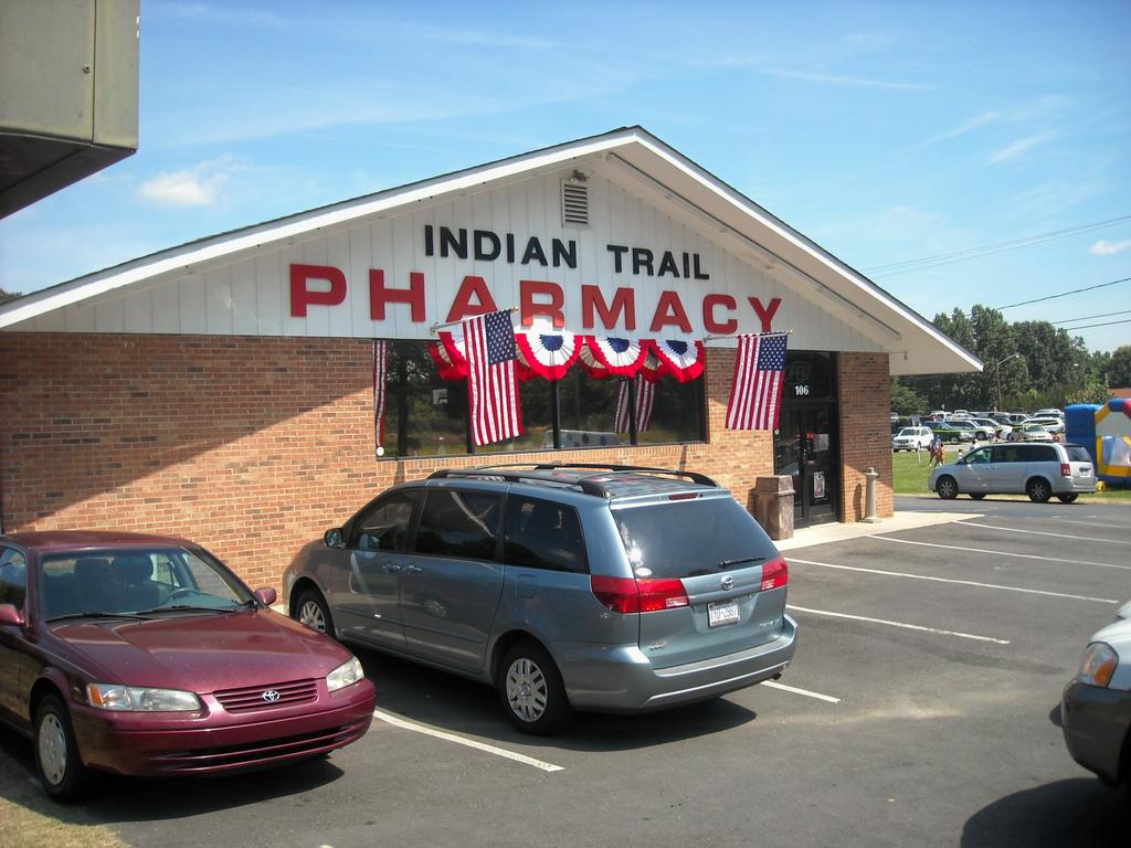 IT PHARMACY Store Front 7.4.09 from Indian Trail Pharmacy in Indian